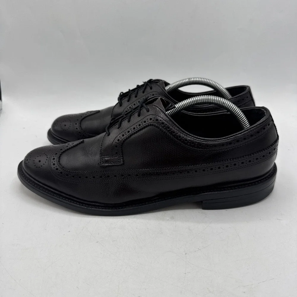 Executive Imperials Wingtip Oxford Dress Shoes Mens 9.5‎ Oxblood Leather Brogue